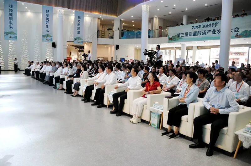 2026年“服务消费季”第三届贵州凯里酸汤产业发展大会开幕